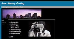 Desktop Screenshot of annemasseycasting.com