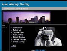 Tablet Screenshot of annemasseycasting.com